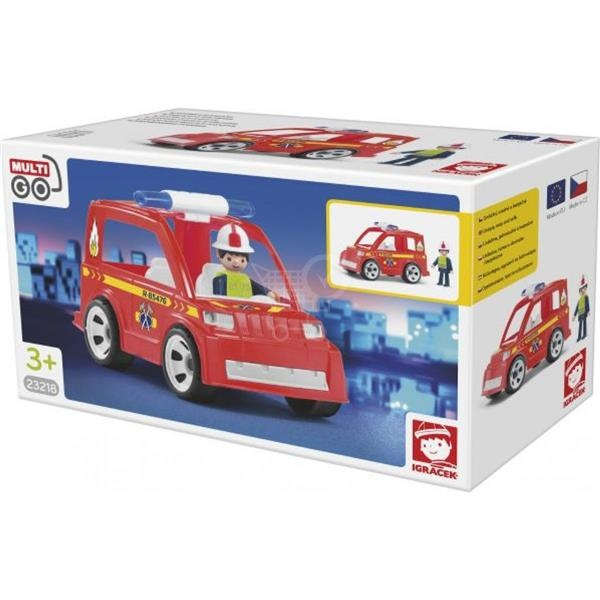 Igráček – Hasičské auto s hasičem