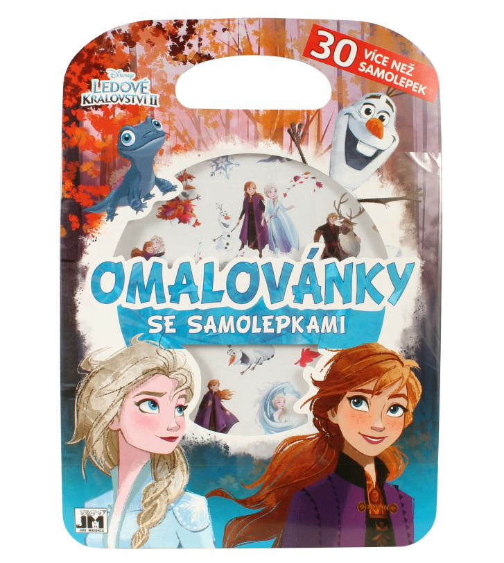 Ledové království 2 - Omalovánky + samolepky