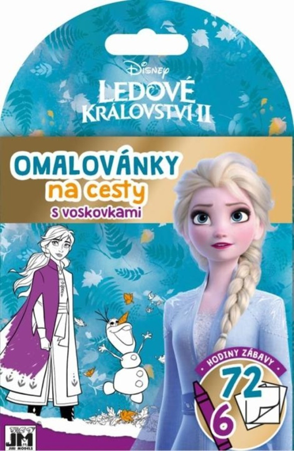 Omalovánka s pastelkami