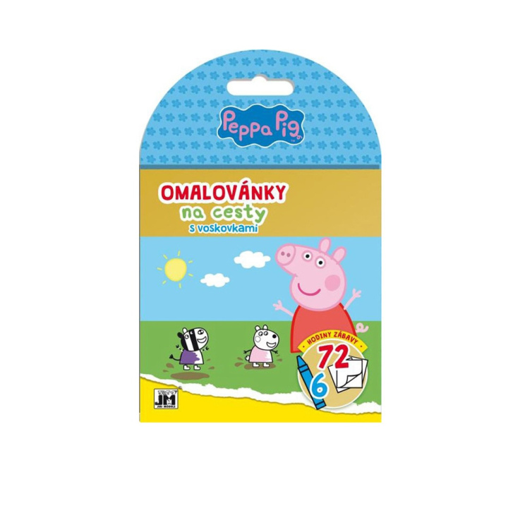Peppa Pig - Omalovánky na cesty