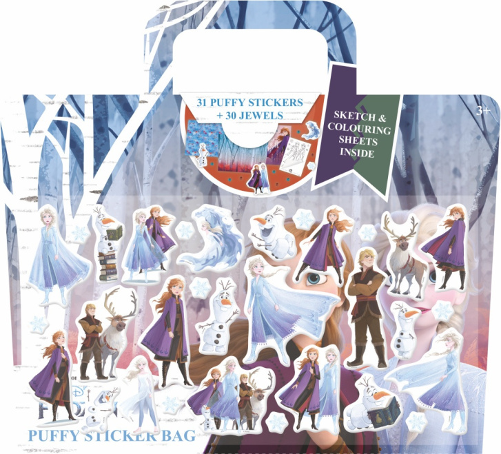 Disney Frozen 2 - Set s pěnovými samolepkami