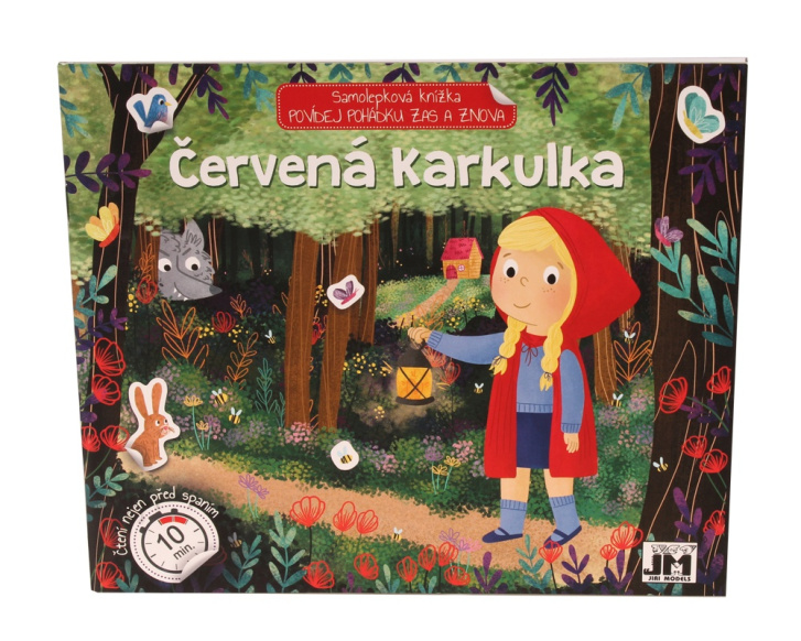 Samolepková knižka – Červená Karkulka