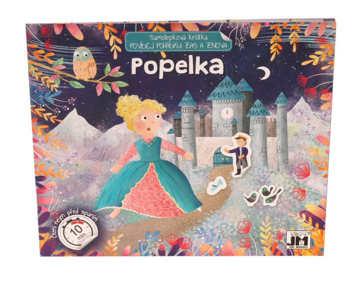 Samolepková kniha – Popelka