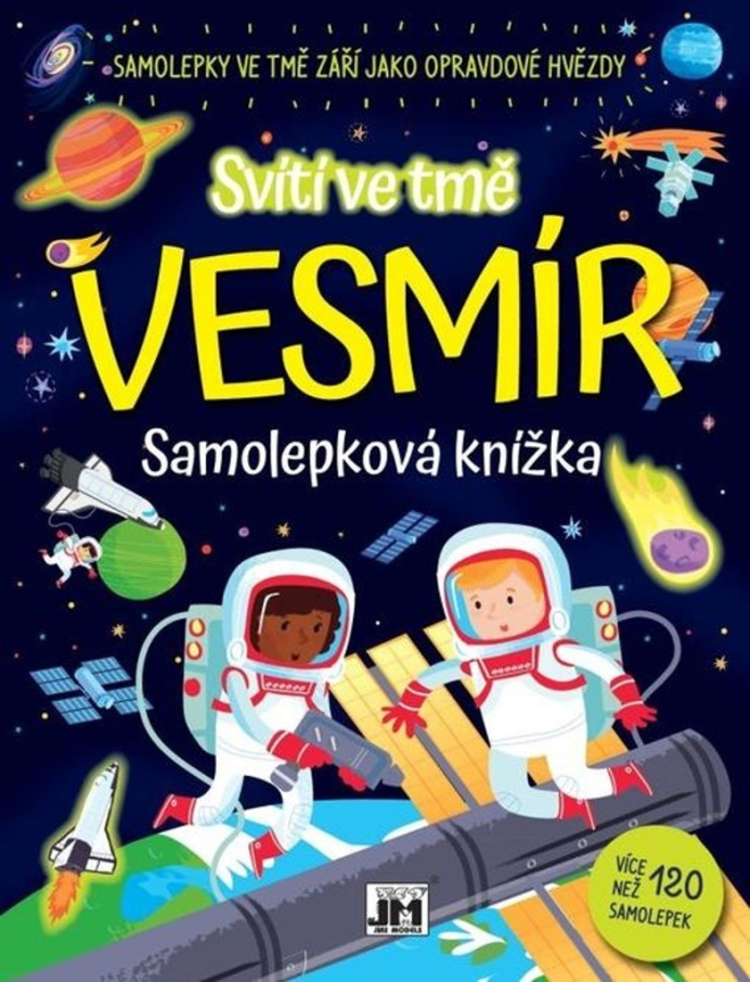 Kniha se samolepkami - Vesmír