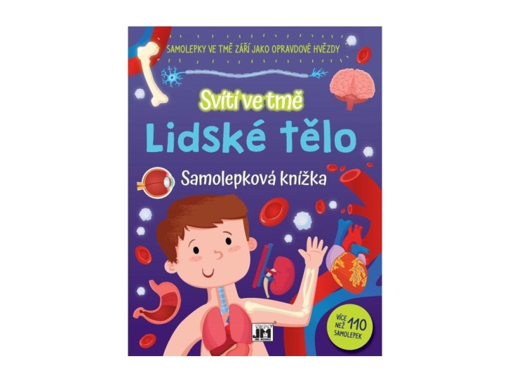 Kniha se samolepkami - Lidské tělo