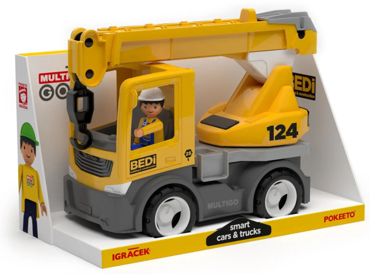 Igráček MultiGo – Jeřáb s řidičem