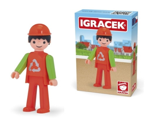 Igráček - Popelář figurka