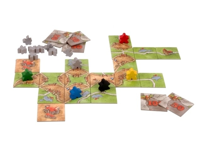 Hra - Carcassonne, Hostince a katedrály