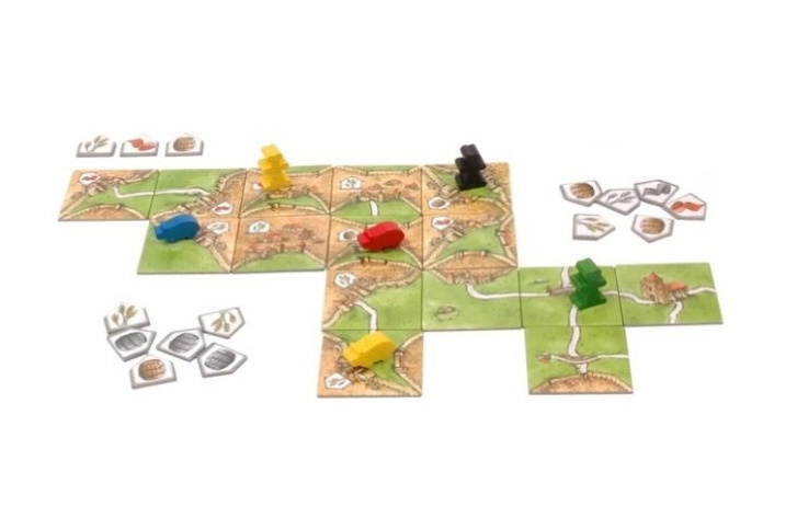 Hra – Carcassonne, Kupci a stavitelé