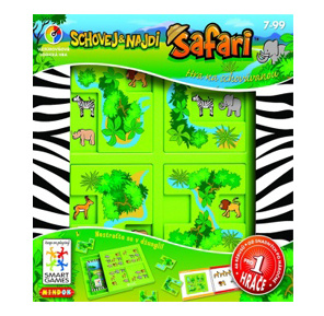 Hra Safari - schovej a najdi