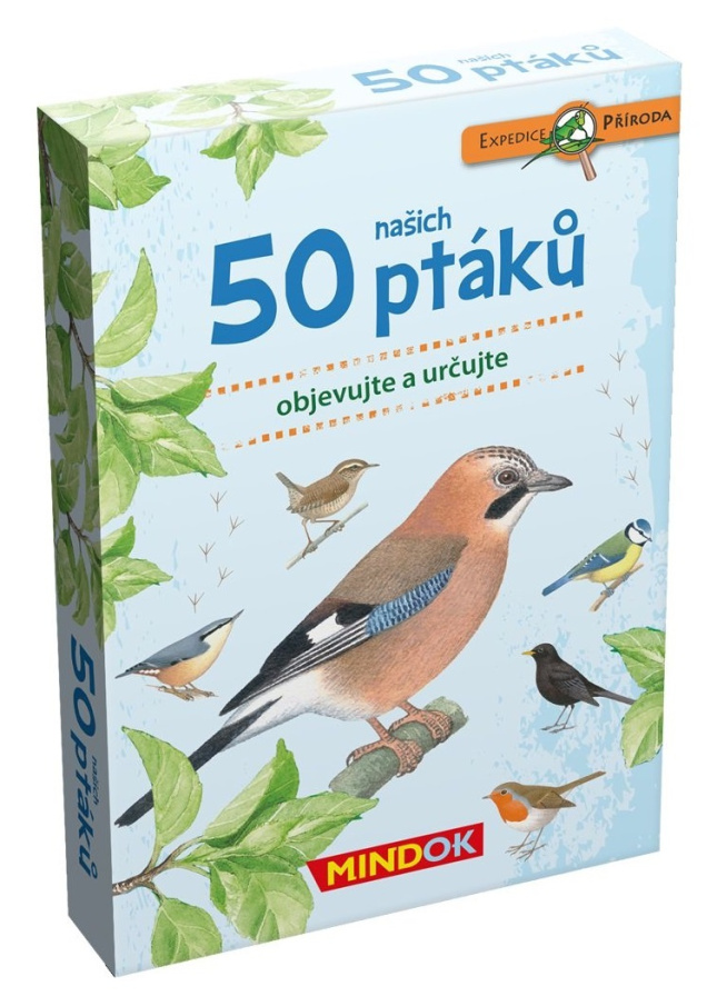 Hra - 50 našich ptáků