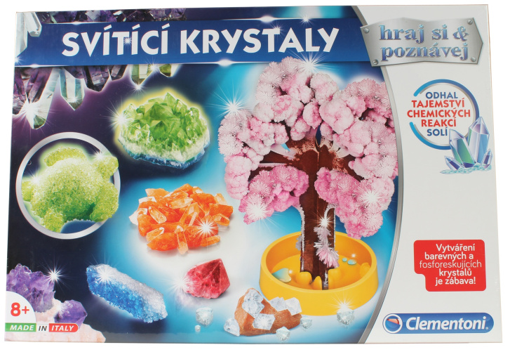 Výroba svítících krystalů