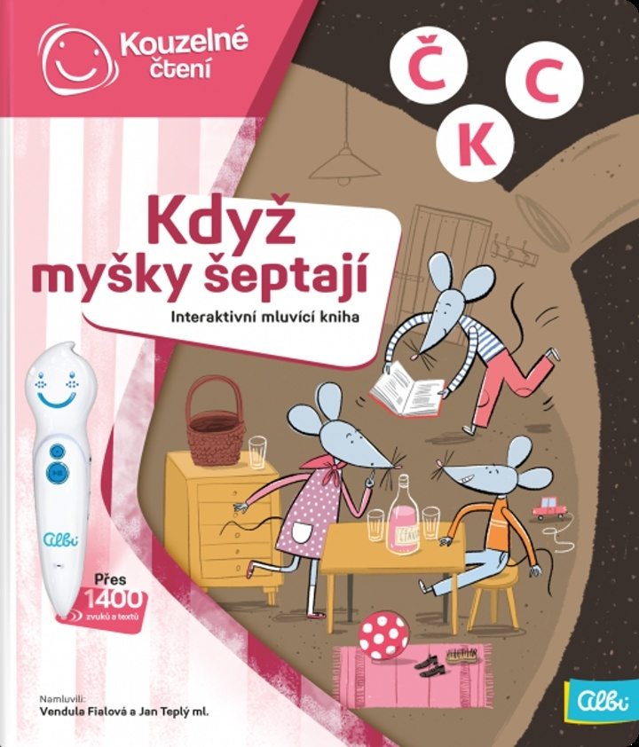 Kouzelné čtení - Kniha Když myšky šeptají