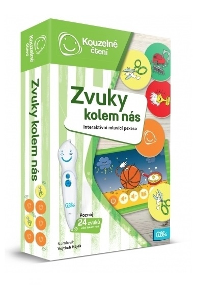 Kouzelné čtení Pexeso - Zvuky okolo nás