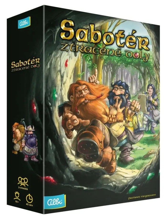 Hra Sabotér - Ztracené doly