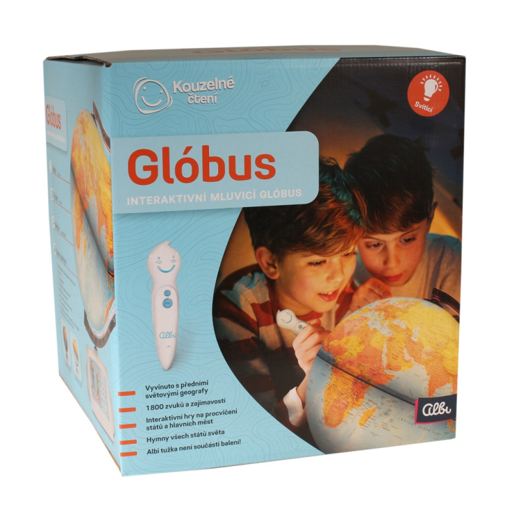 Kouzelné čtení - Interaktivní glóbus