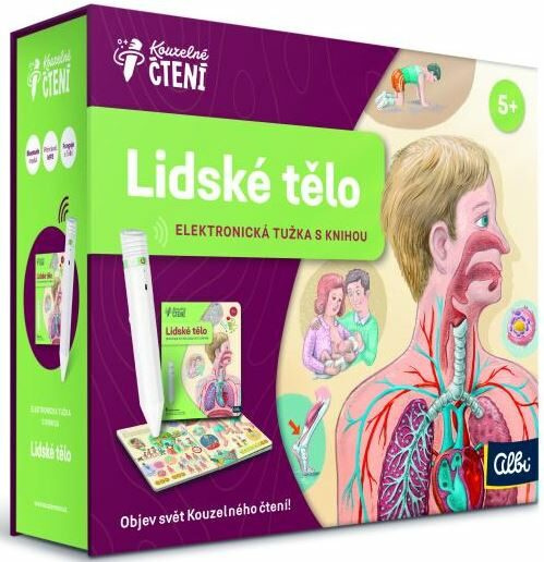 Kouzelné čtení s Albi tužkou – Lidské telo