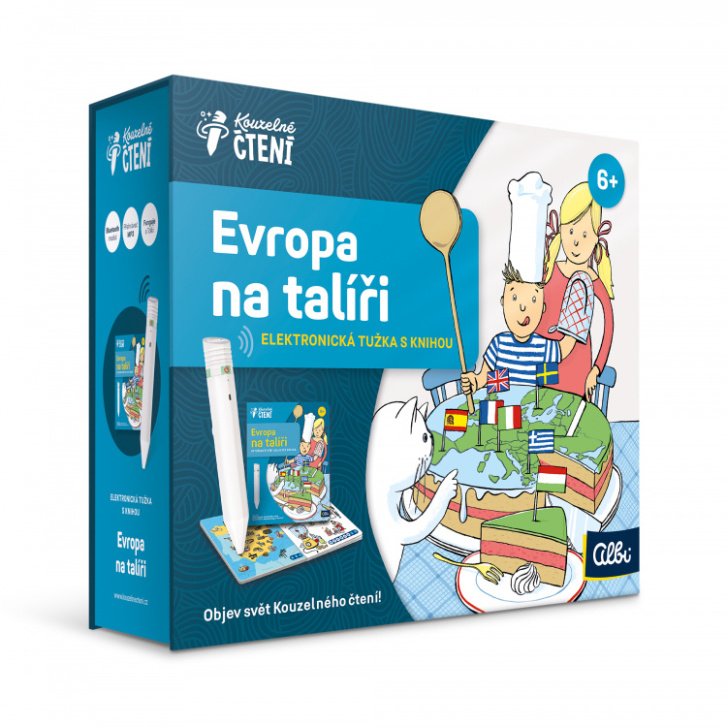 Kouzelné čtení s Albi tužkou - Evropa na talíři