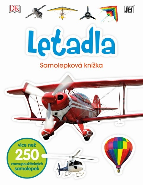 Kniha se samolepkami - Letadla