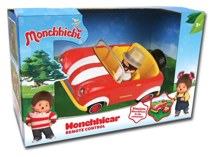 IR Monchhichi- Autíčko s figurkou