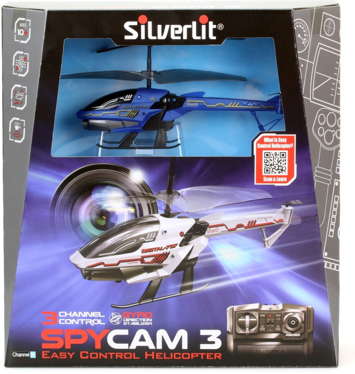 RC helikoptéra Spy Cam 3