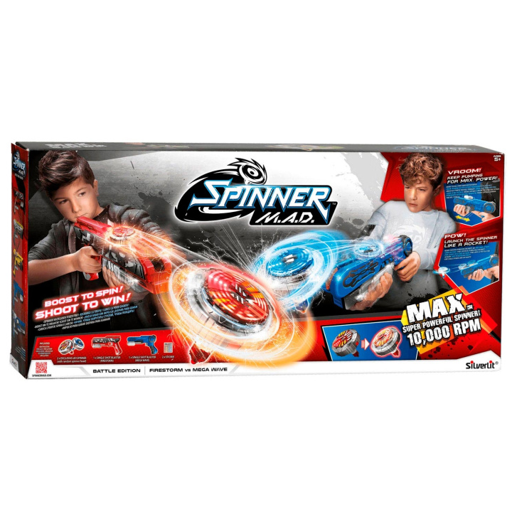 Spinner M.A.D. - Firestorm vs. Mega Wave