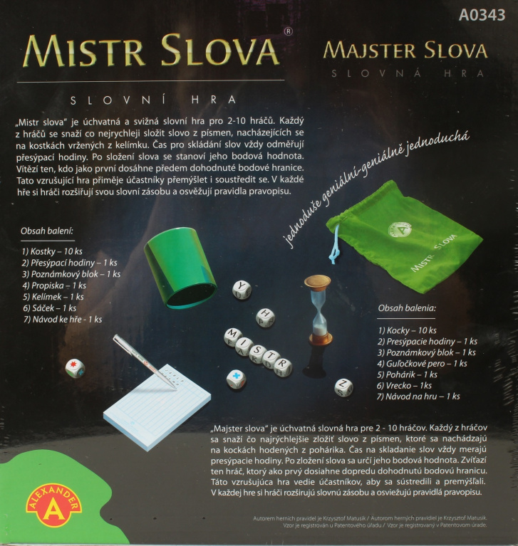 Hra Mistr slova