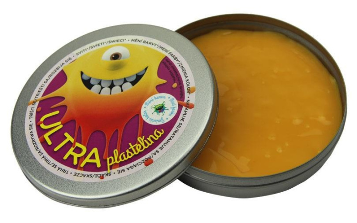 Ultra plastelína měnící barvu