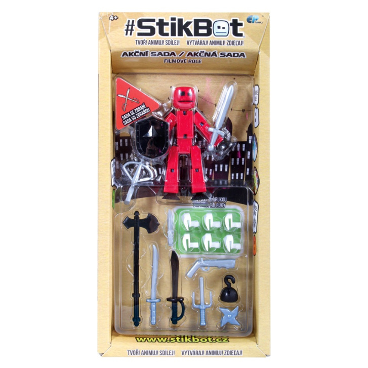 StikBot - Figurka s doplňky