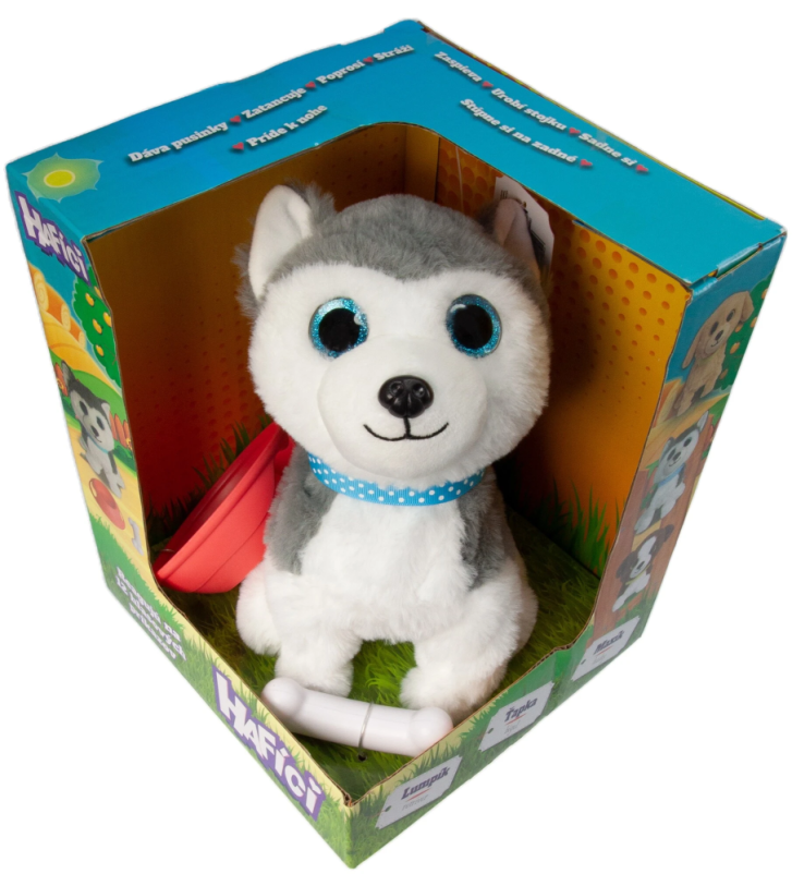 Interaktivní pejsek Husky