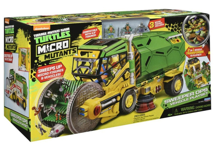 Ninja Turtles - Auto s figurkami