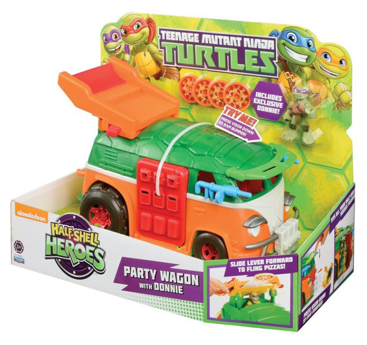 Ninja Turtles - Auto s figurkou