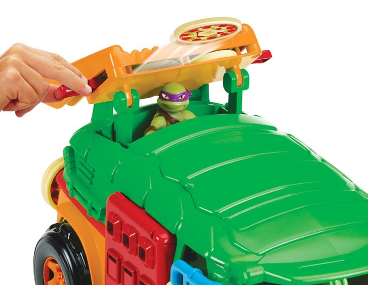 Ninja Turtles - Auto s figurkou