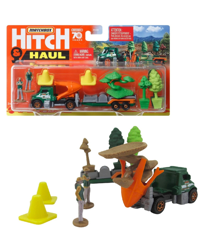 Matchbox- Auto s přívěsem
