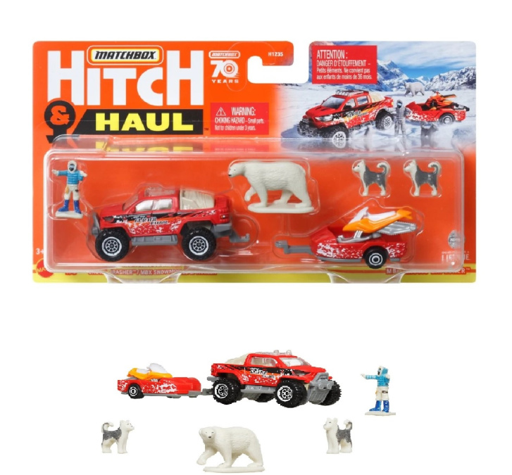 Matchbox- Auto s přívěsem