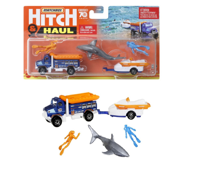 Matchbox- Auto s přívěsem