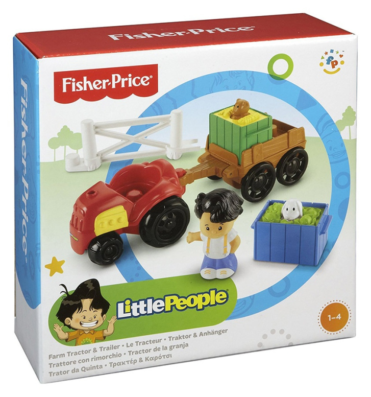 Fisher-Price - Traktor s přívěsem