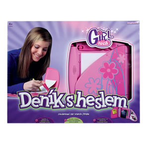 Deník s heslem - Barbie