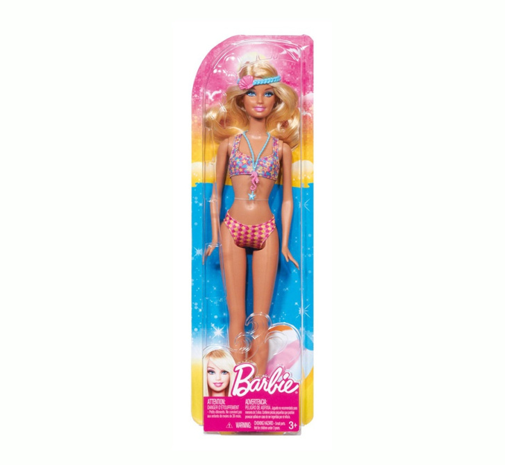 Plážová Barbie