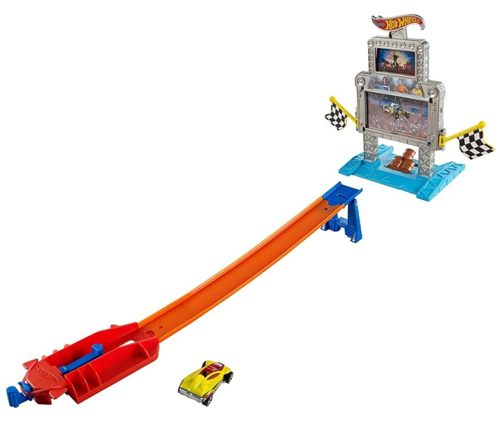 Hot Wheels dráha - Závodní překážky