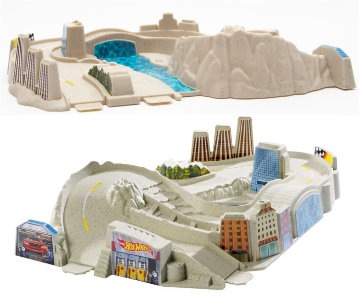 Hot Wheels set - Nástrahy města