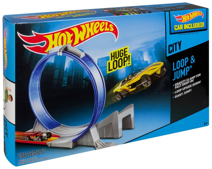 Hot Wheels - Dráha s překážkami