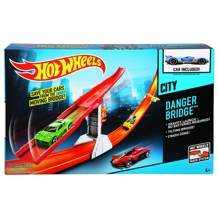 Hot Wheels - Dráha s překážkami