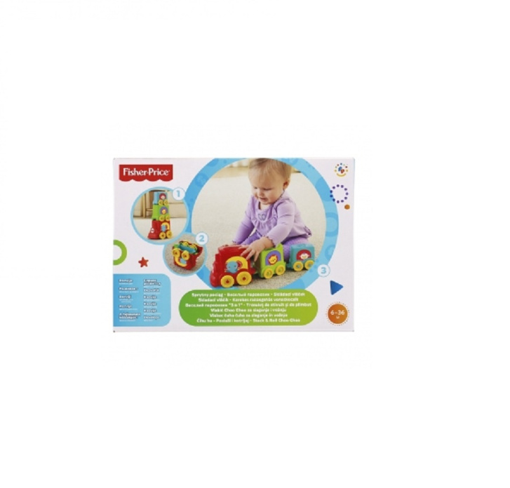 Fisher-Price - Skládačka vagónků
