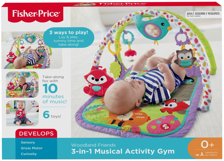 Fisher-Price - Hrací deka s hrazdičkou