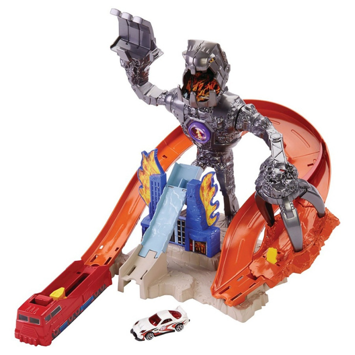 Hot Wheels dráha - Útok Nitrobota