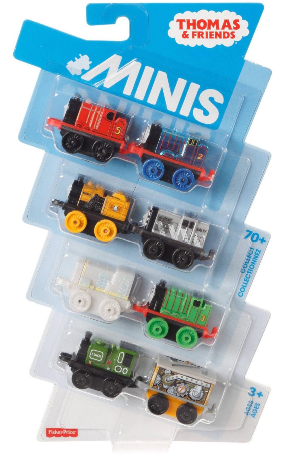 Thomas & Friends Minis - sada 8 vlaků