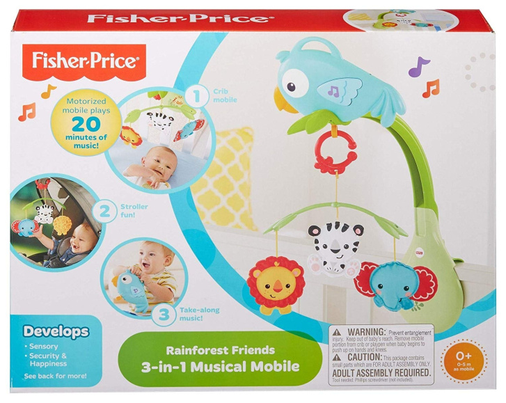 Fisher-Price - Kolotoč nad postýlku 3v1