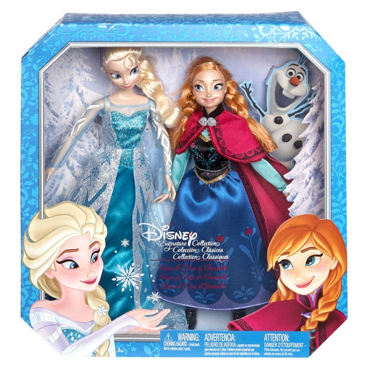 Disney Frozen - panenka Ledové království Anna a Elsa