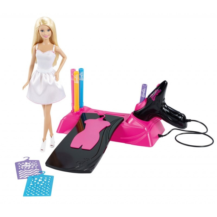Barbie - Návrhářská souprava s pistolí